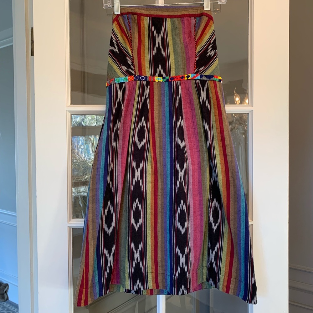 Boho Strapless Dress